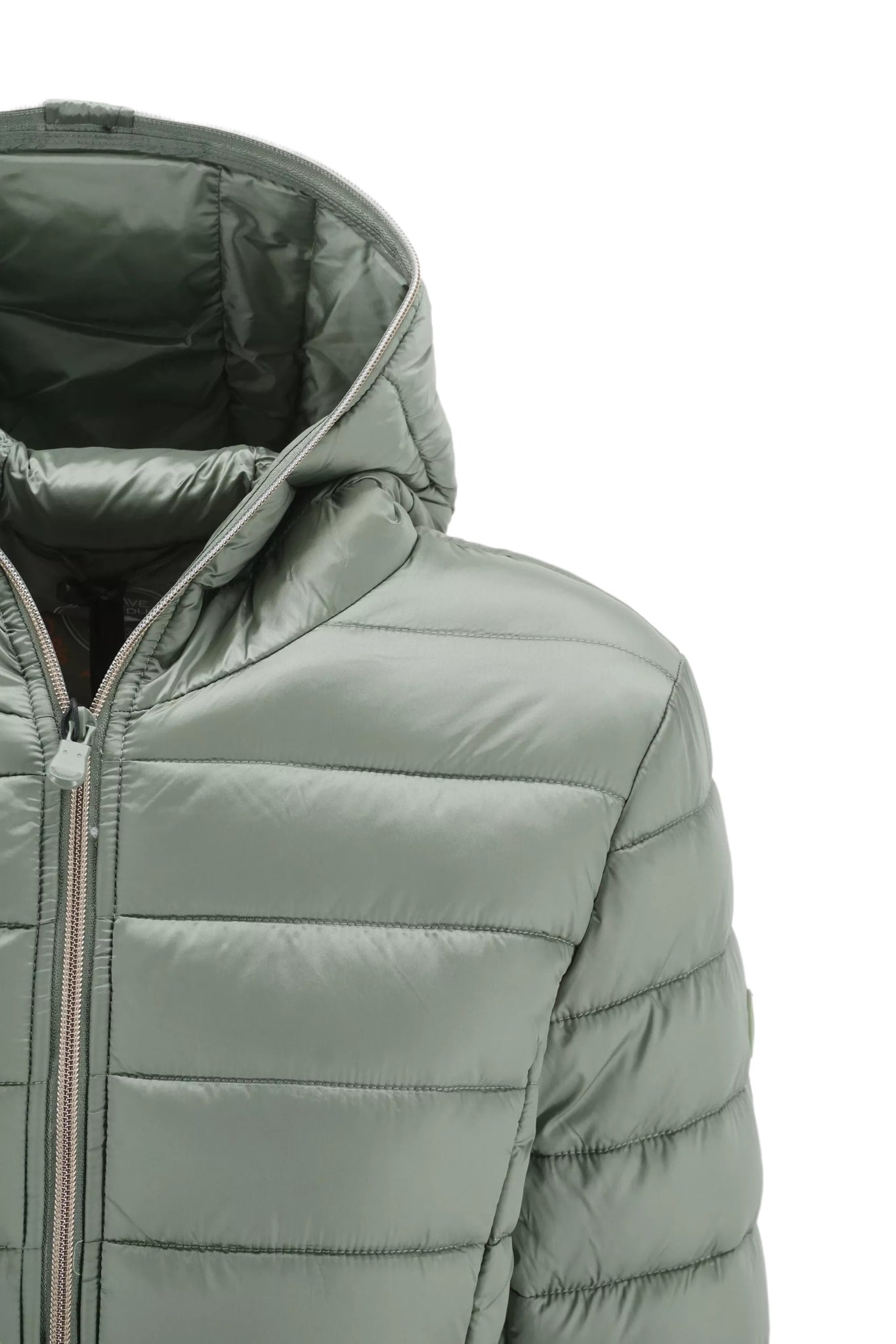 Giubbino con Cappuccio Save The Duck / Verde - Ideal Moda