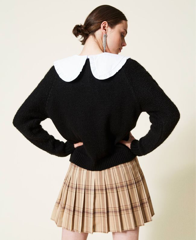 Maglia Twin Set con Logo / Nero - Ideal Moda