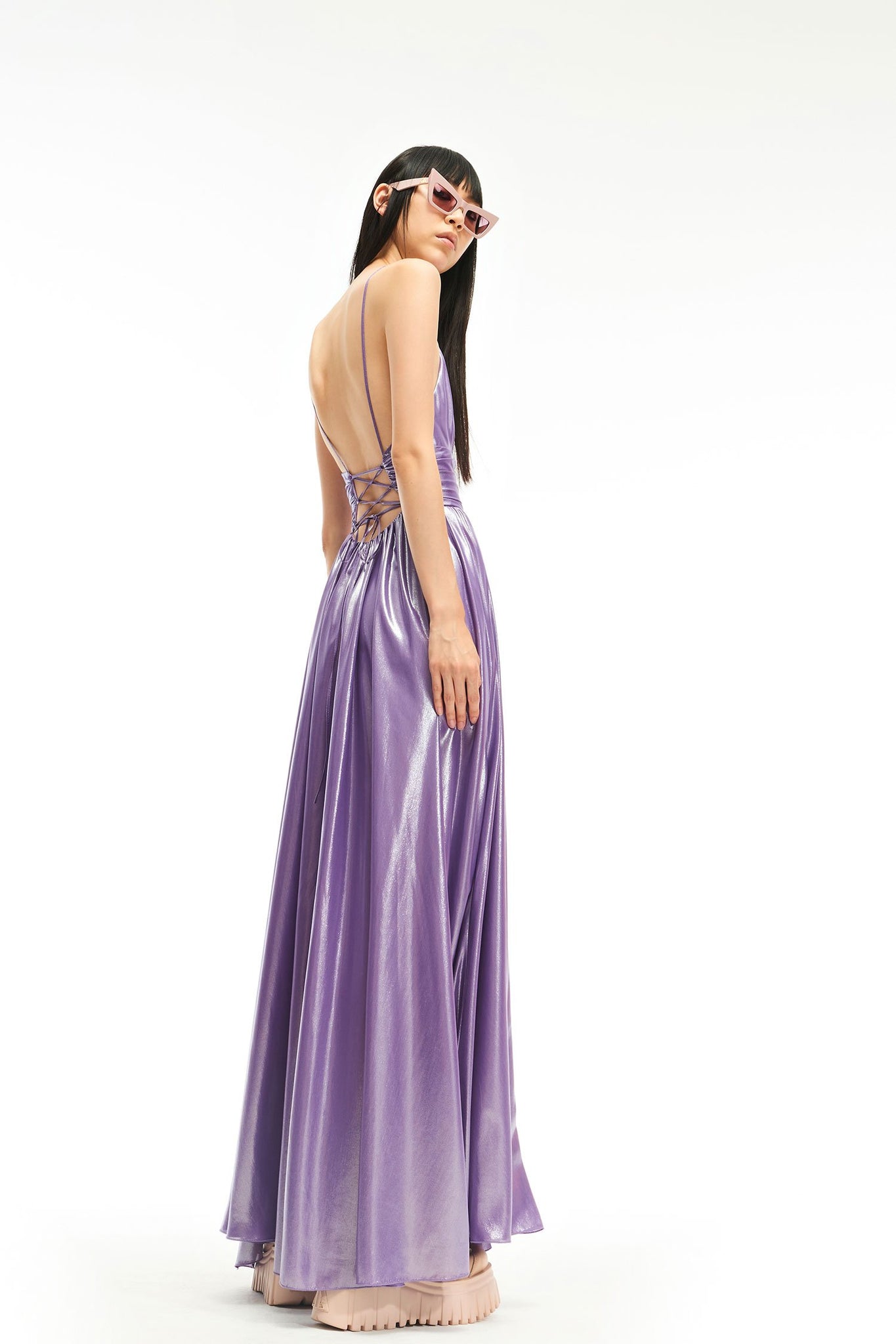 Abito Aniye By Lungo / Viola - Ideal Moda