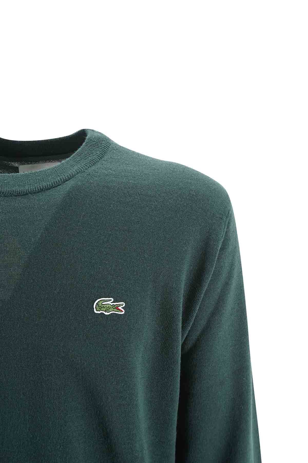 Maglia Lacoste Girocollo / Verde - Ideal Moda