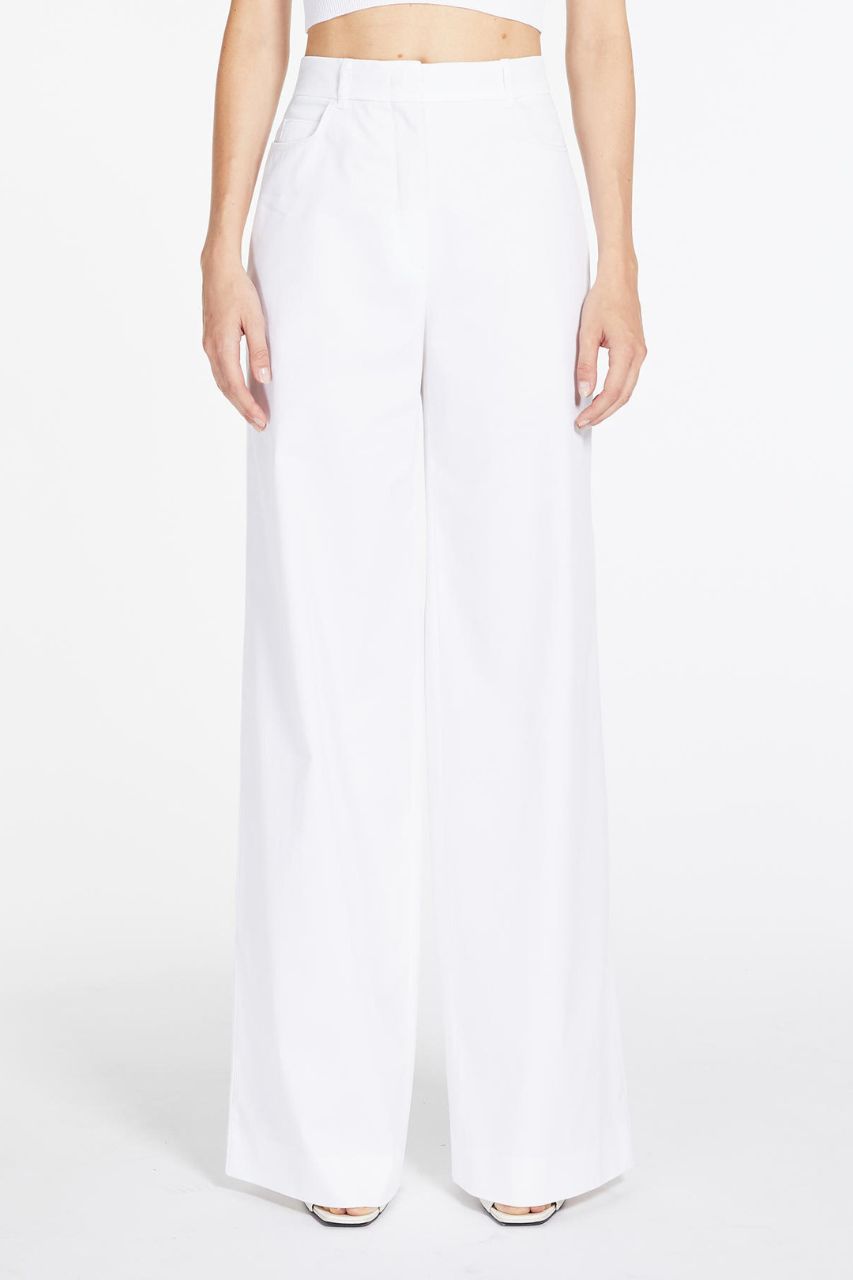 Pantalone Cinque Tasche MaxMara / Bianco - Ideal Moda