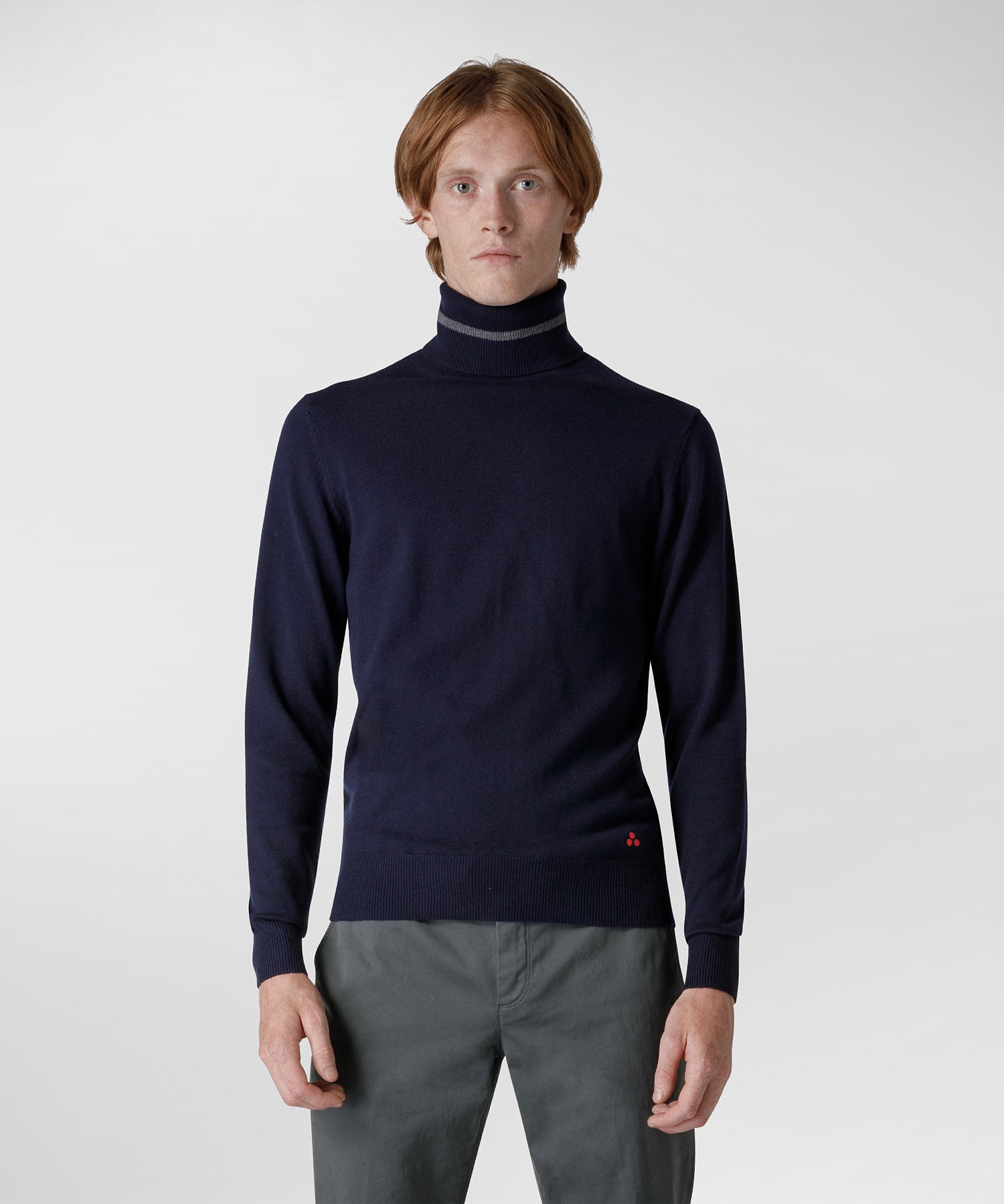 Maglia a Collo Alto Peuterey / Blu - Ideal Moda