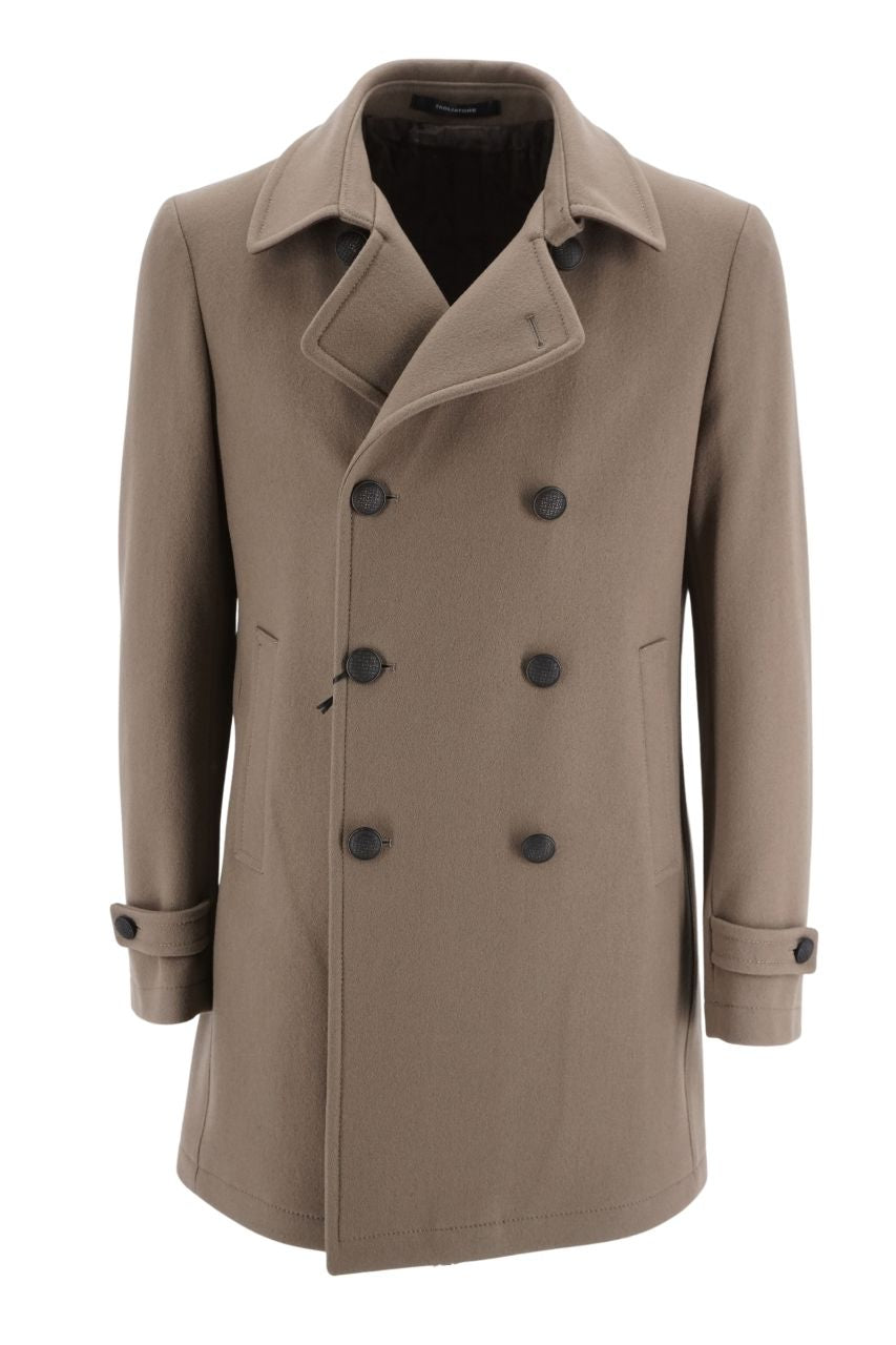 Trench Doppio Petto Tagliatore / Beige - Ideal Moda