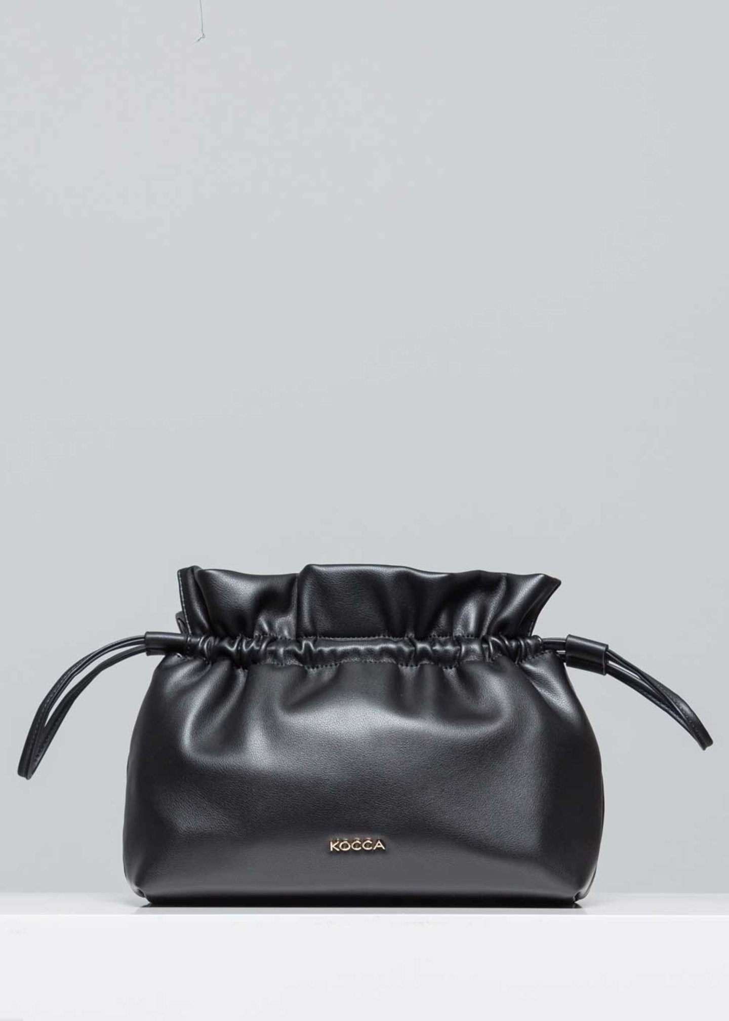 Borsa Kocca con Coulisse / Nero - Ideal Moda