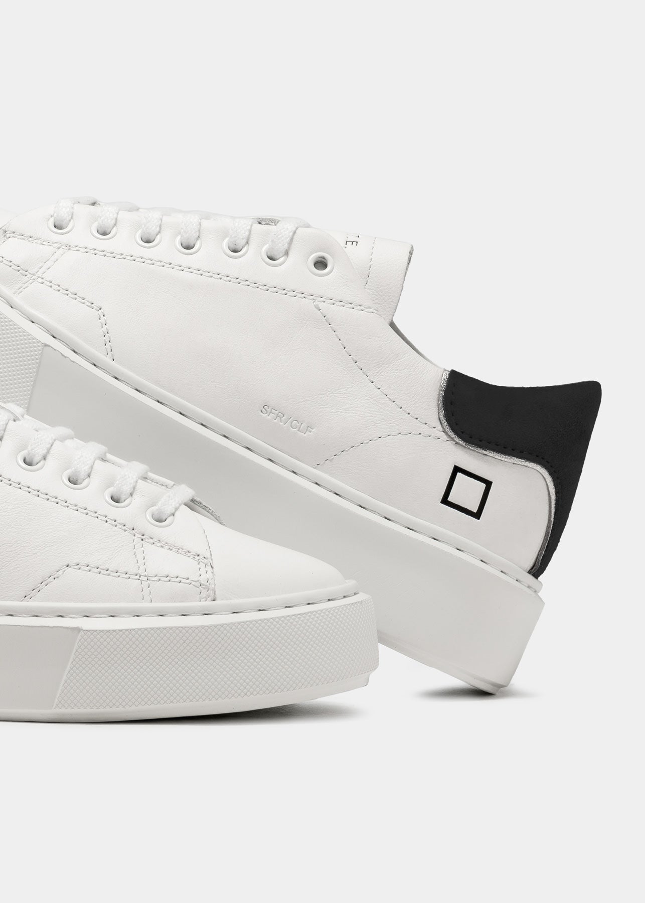 Sneaker DATE Sfera Calf / Bianco - Ideal Moda