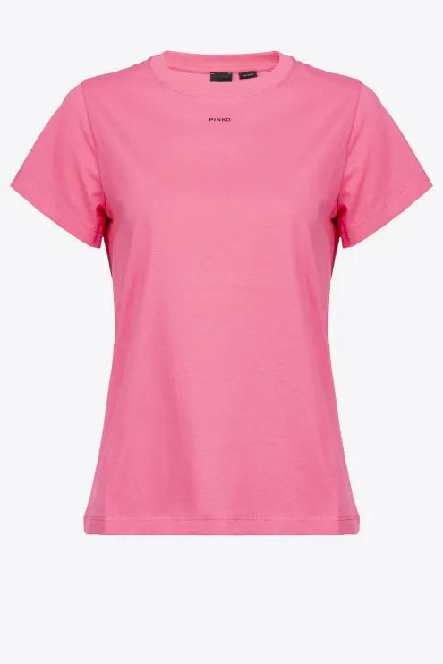 T-Shirt con Logo Pinko / Rosa - Ideal Moda