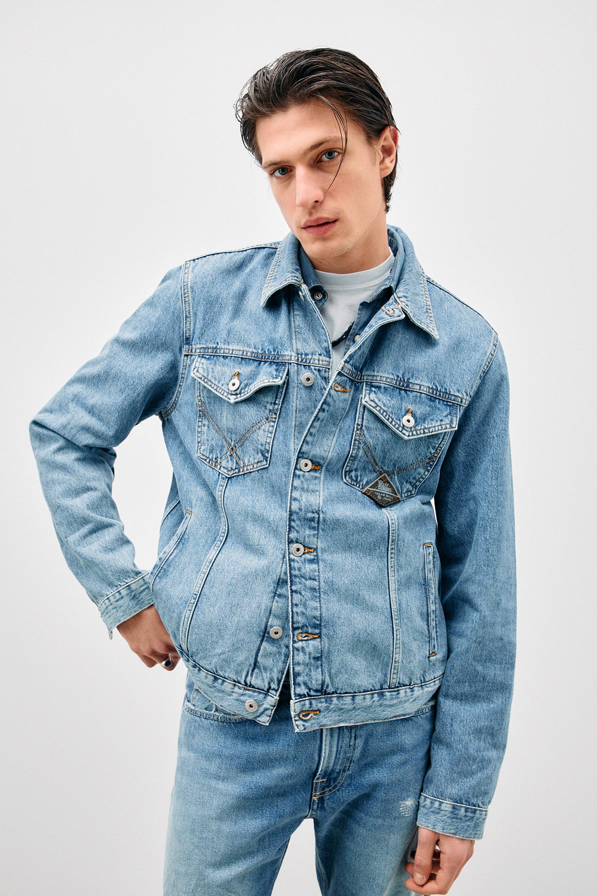 Giacca in Denim Roy Roger's / Jeans - Ideal Moda
