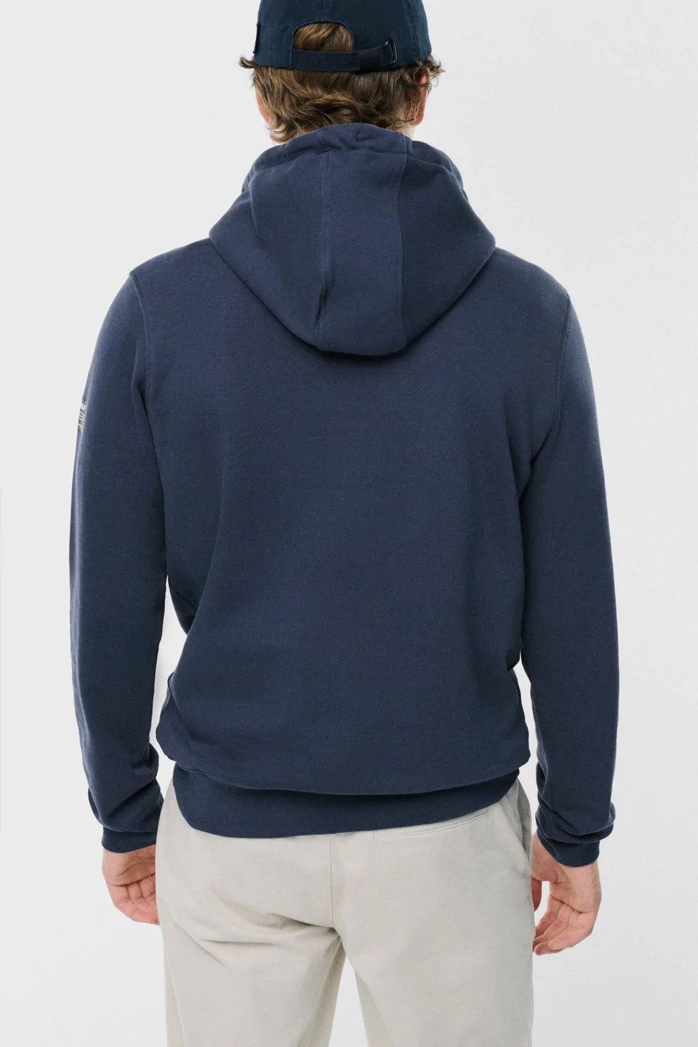 Felpa con Cappuccio Ecoalf / Blu - Ideal Moda