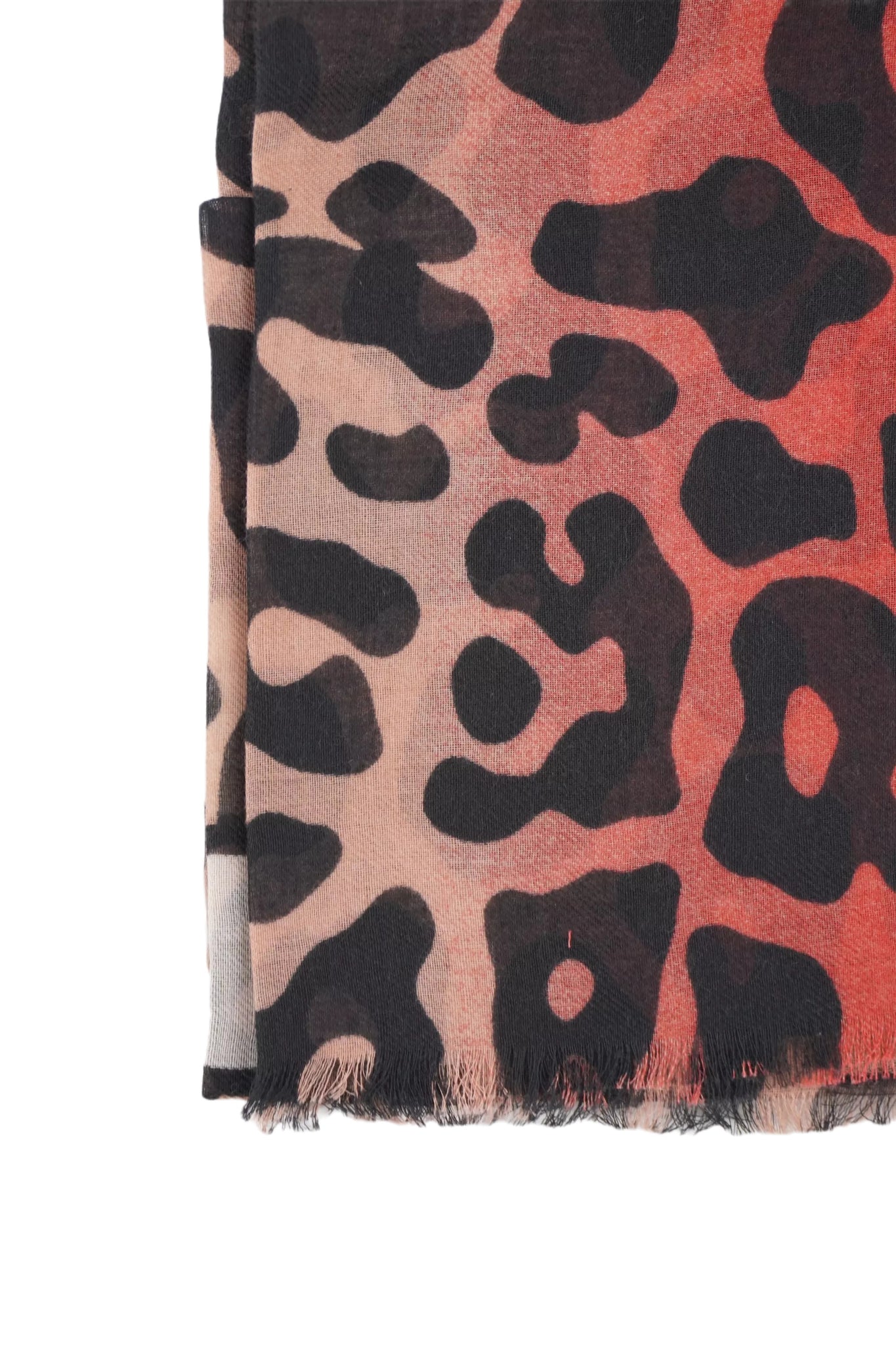 Stola con Fantasia Animalier Liu Jo / Rosso - Ideal Moda