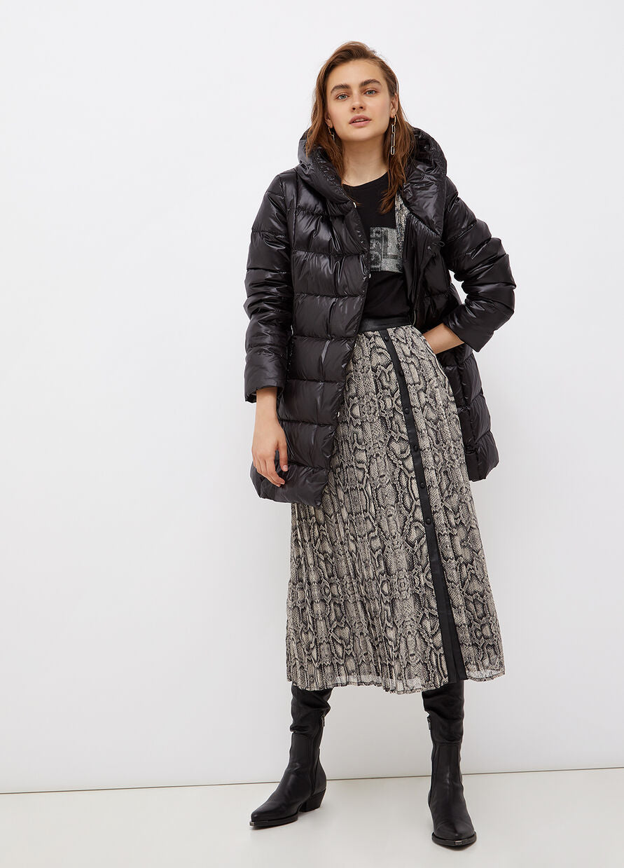 Piumino Liu Jo con Cappuccio / Nero - Ideal Moda