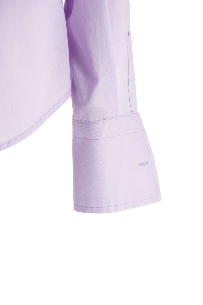 Camicia in Cotone / Lilla - Ideal Moda