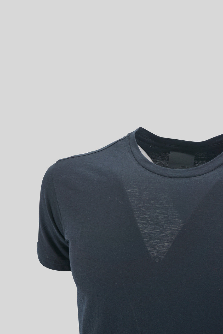 T-Shirt Shirty Crepe / Nero - Ideal Moda