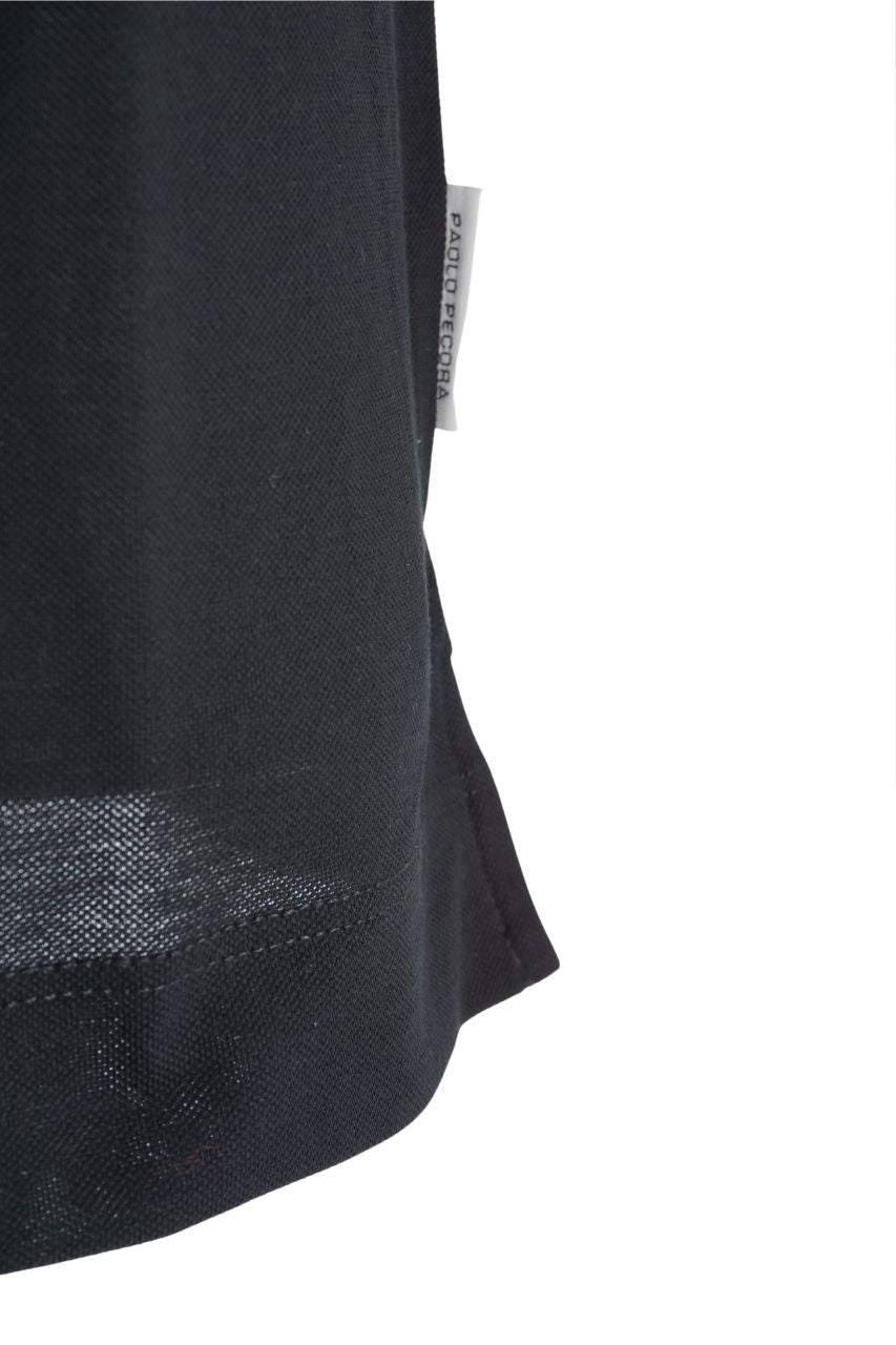 T-Shirt Paolo Pecora Girocollo / Nero - Ideal Moda