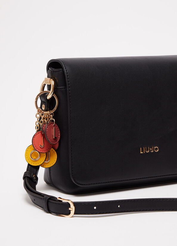 Borsa a Tracolla con Logo Liu Jo / Nero - Ideal Moda