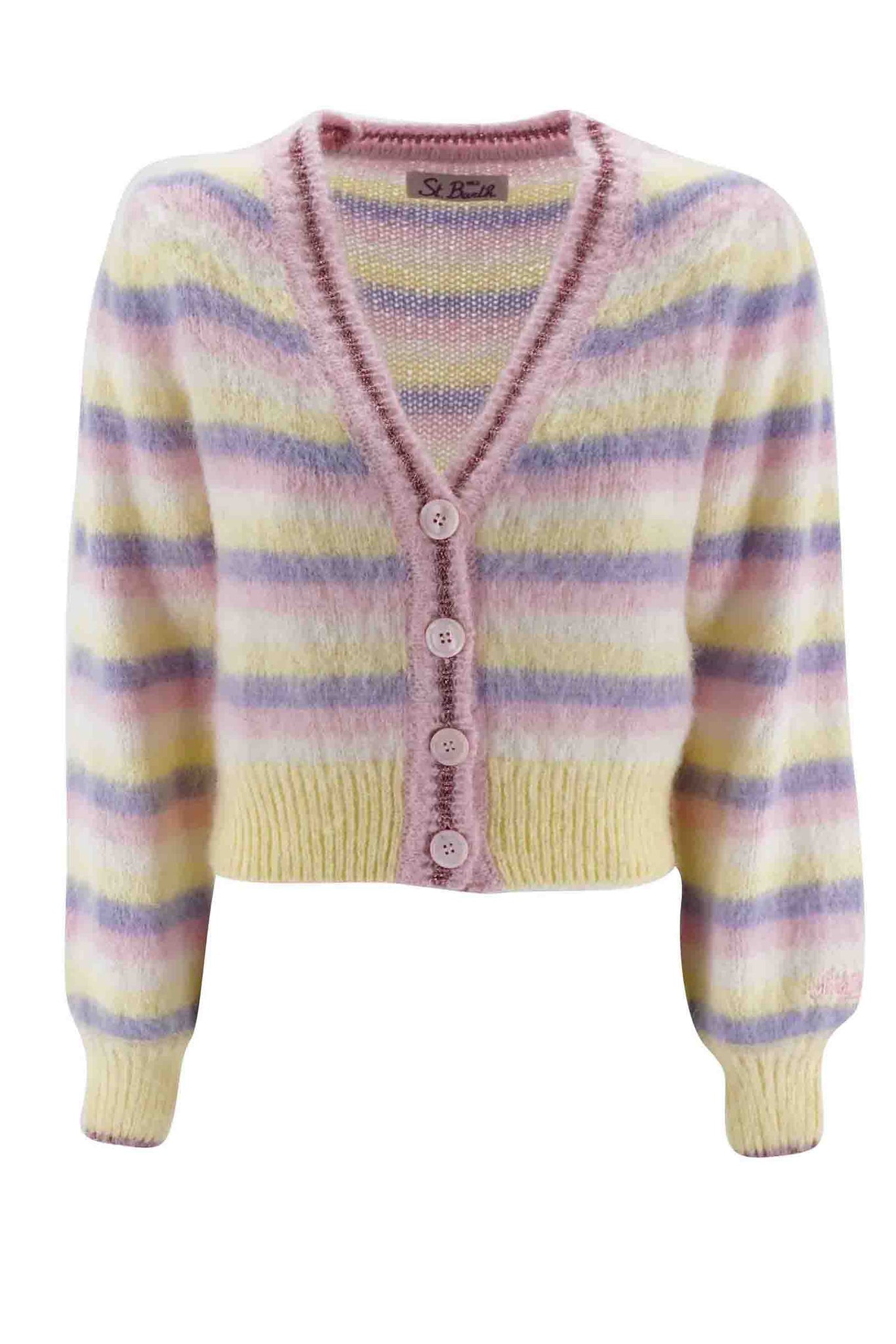 Cardigan Mc2 Saint Barth / Multicolor - Ideal Moda