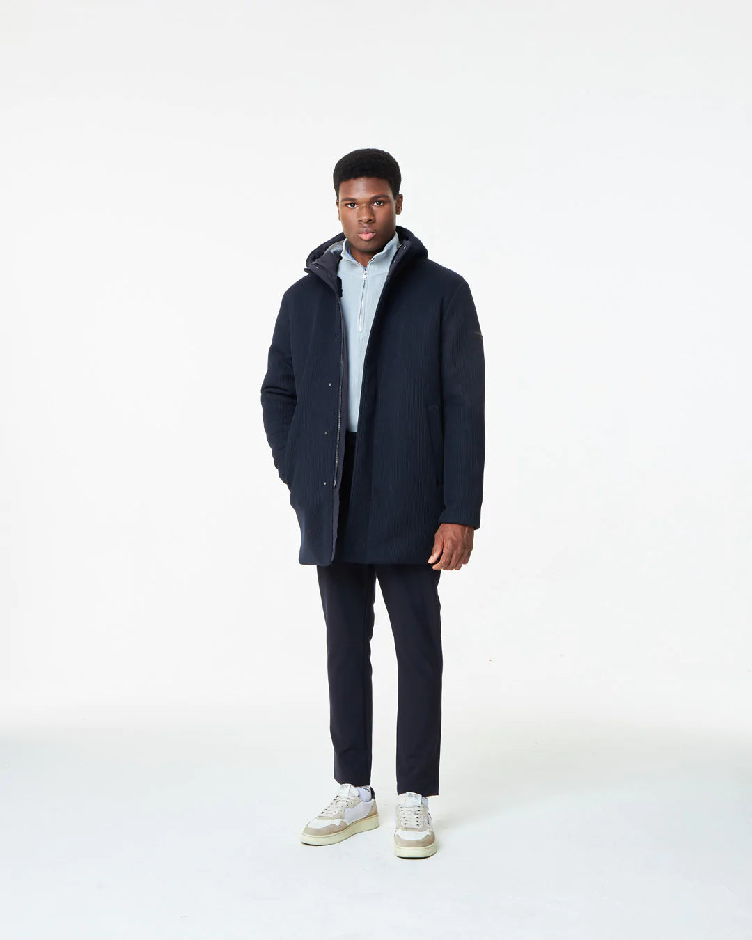 Parka Imbottito Unity / Blu - Ideal Moda