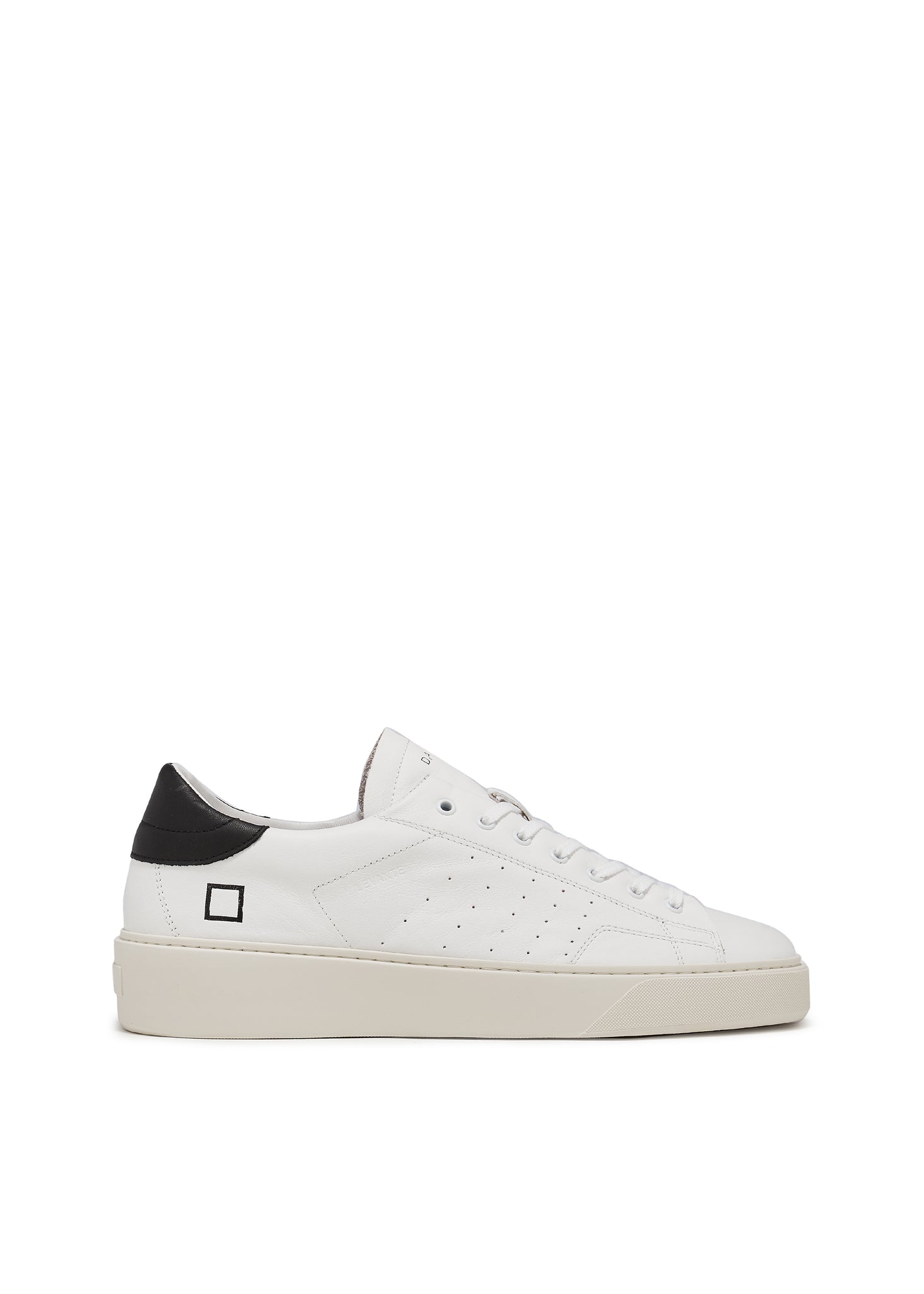 Sneaker Levante Calf DATE / Bianco - Ideal Moda