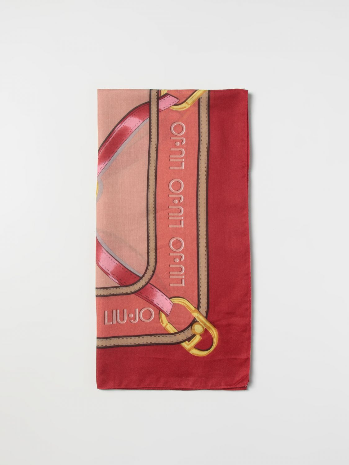 Foulard con Stampa Liu Jo / Rosso - Ideal Moda