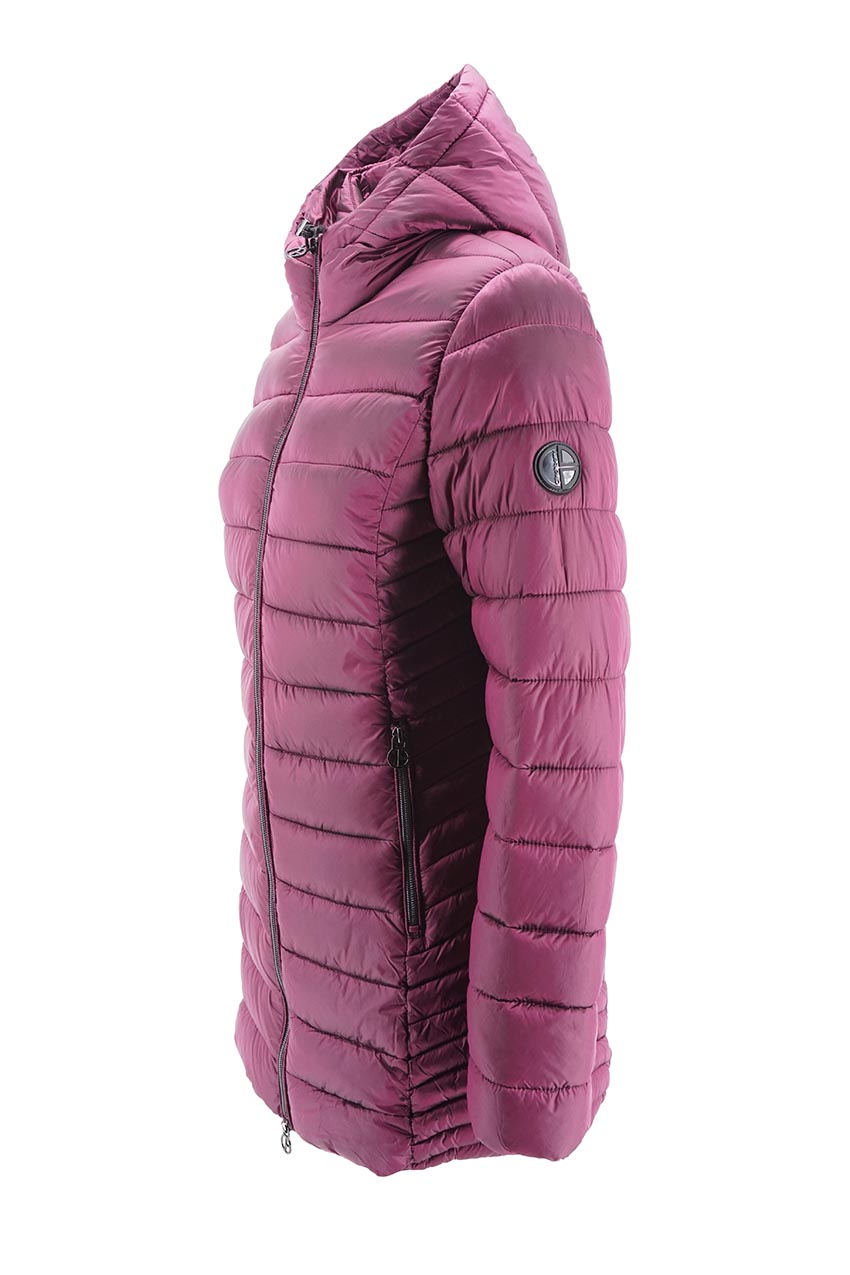 Giubbino Clinchberry Lungo / Viola - Ideal Moda