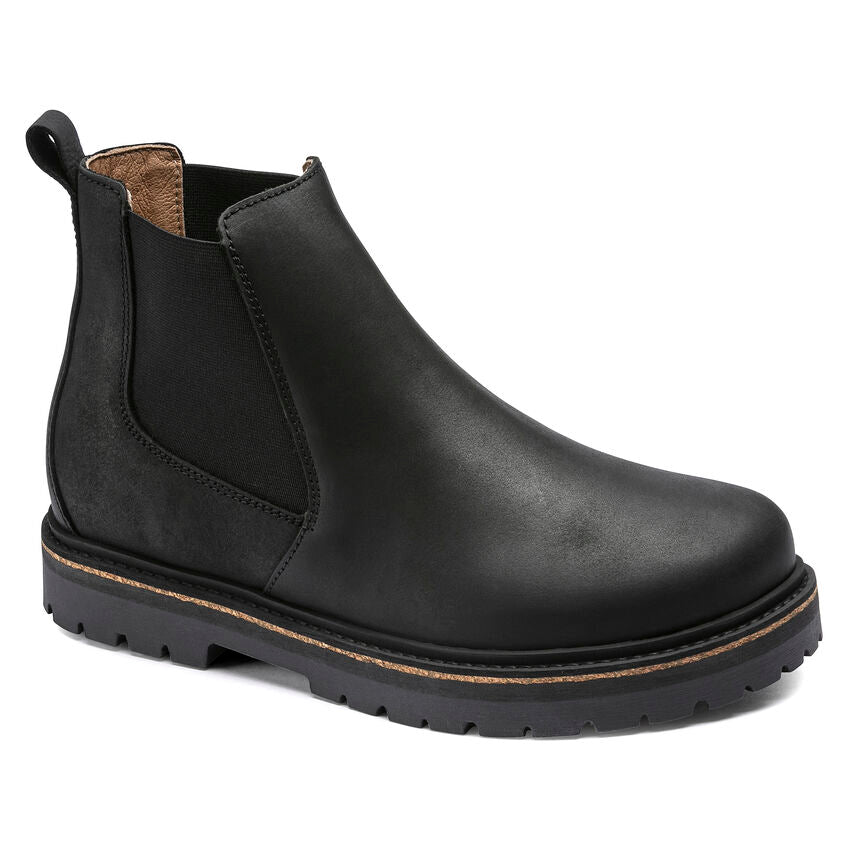 Stivaletto in Pelle Samosciata Birkenstock / Nero - Ideal Moda