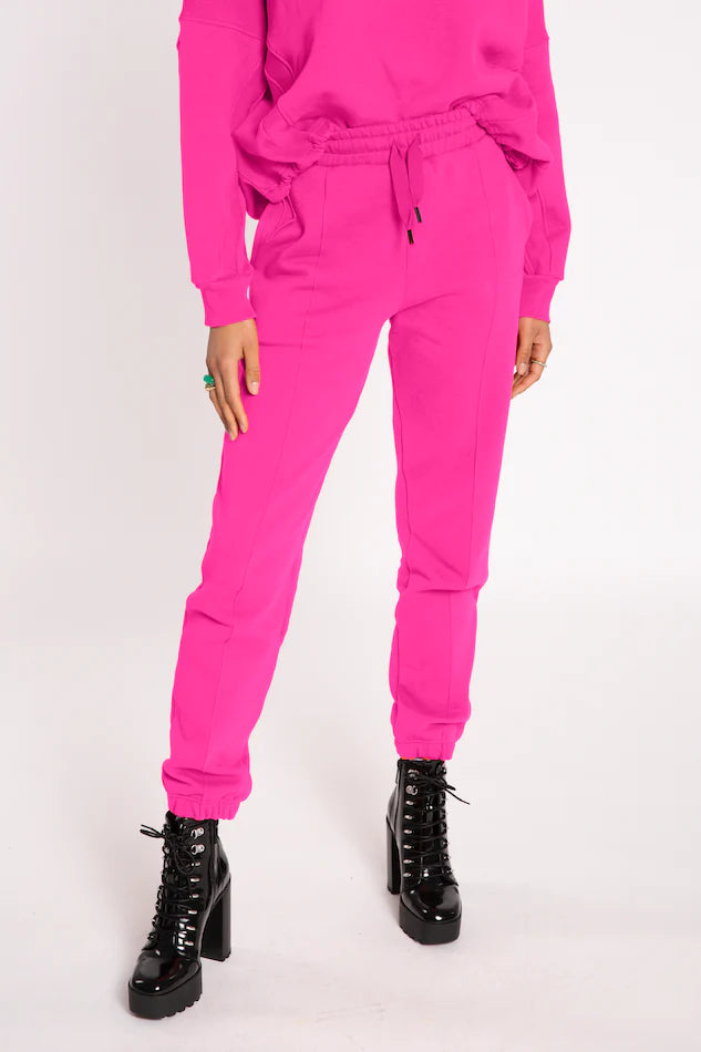 Pantalone con Coulisse in Vita 4Giveness / Fuxia - Ideal Moda