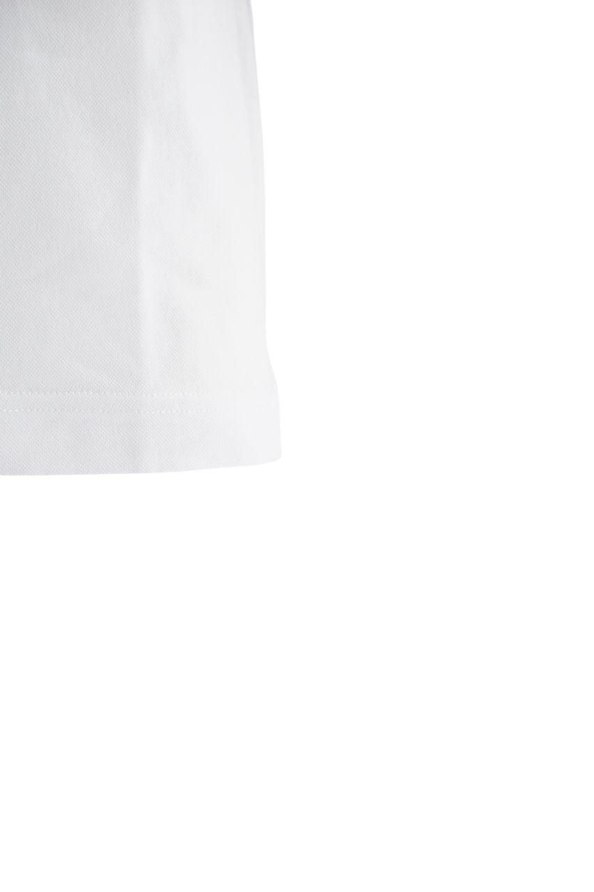 Polo La Martina con Ricamo “Capri” / Bianco - Ideal Moda