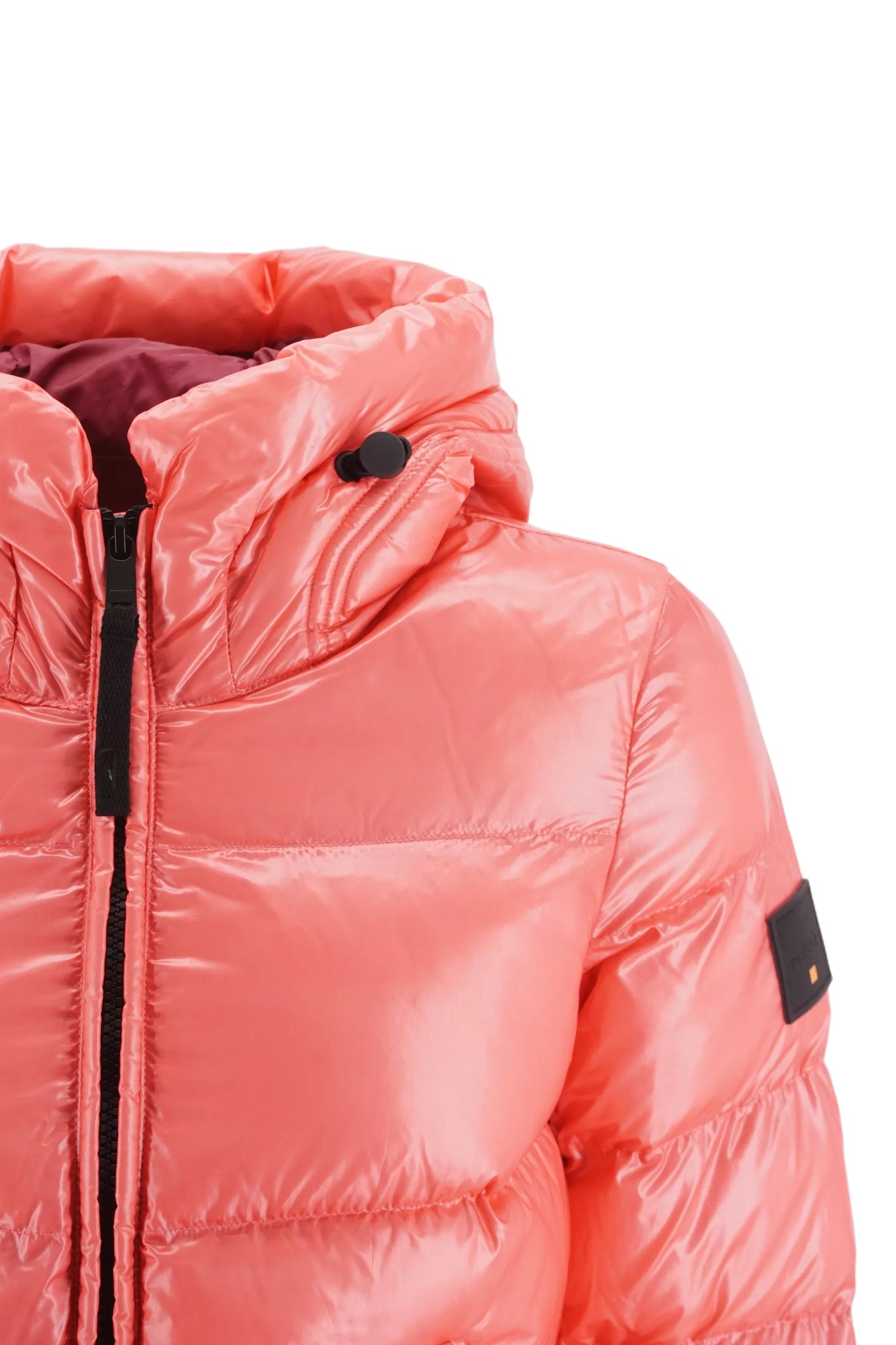 Giubbino con Cappuccio Dekker / Rosa - Ideal Moda