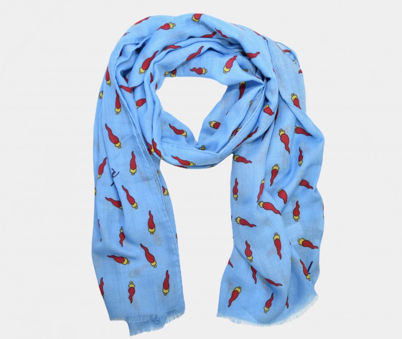 Sciarpa Fefè in Lana / Azzurro - Ideal Moda