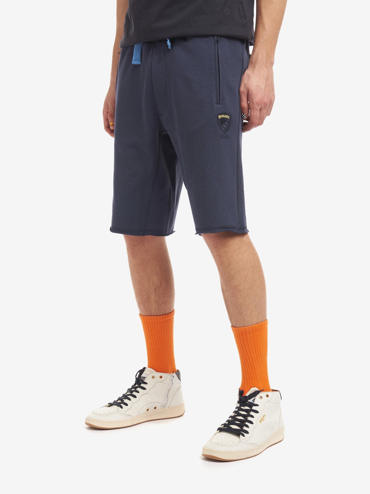 Short in Felpa / Blu - Ideal Moda