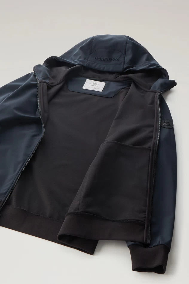 Giacca a Vento in Nylon Woolrich / Blu - Ideal Moda