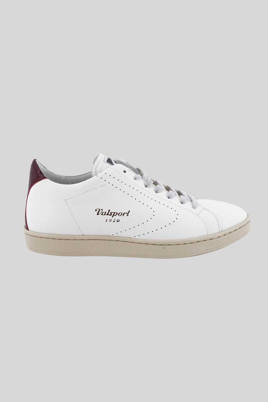 Tournament Nappa Logo Forato / Bianco - Ideal Moda