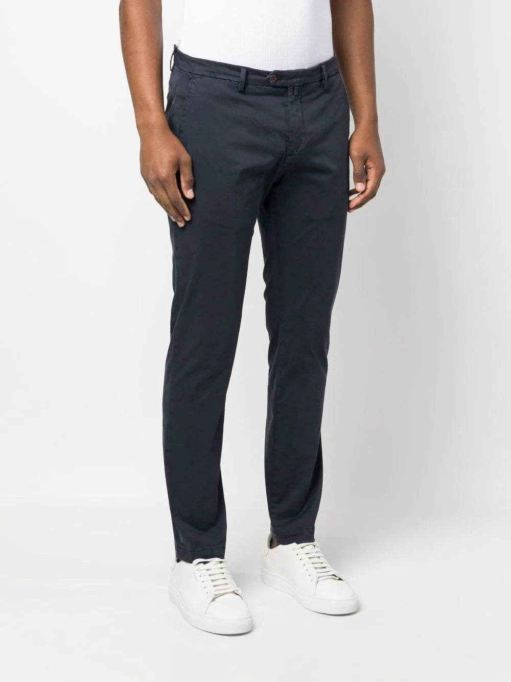 Pantalone Briglia Slim Fit / Blu - Ideal Moda