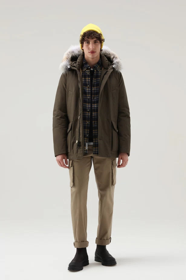 Arctic Anorak Parka Woolrich / Verde - Ideal Moda