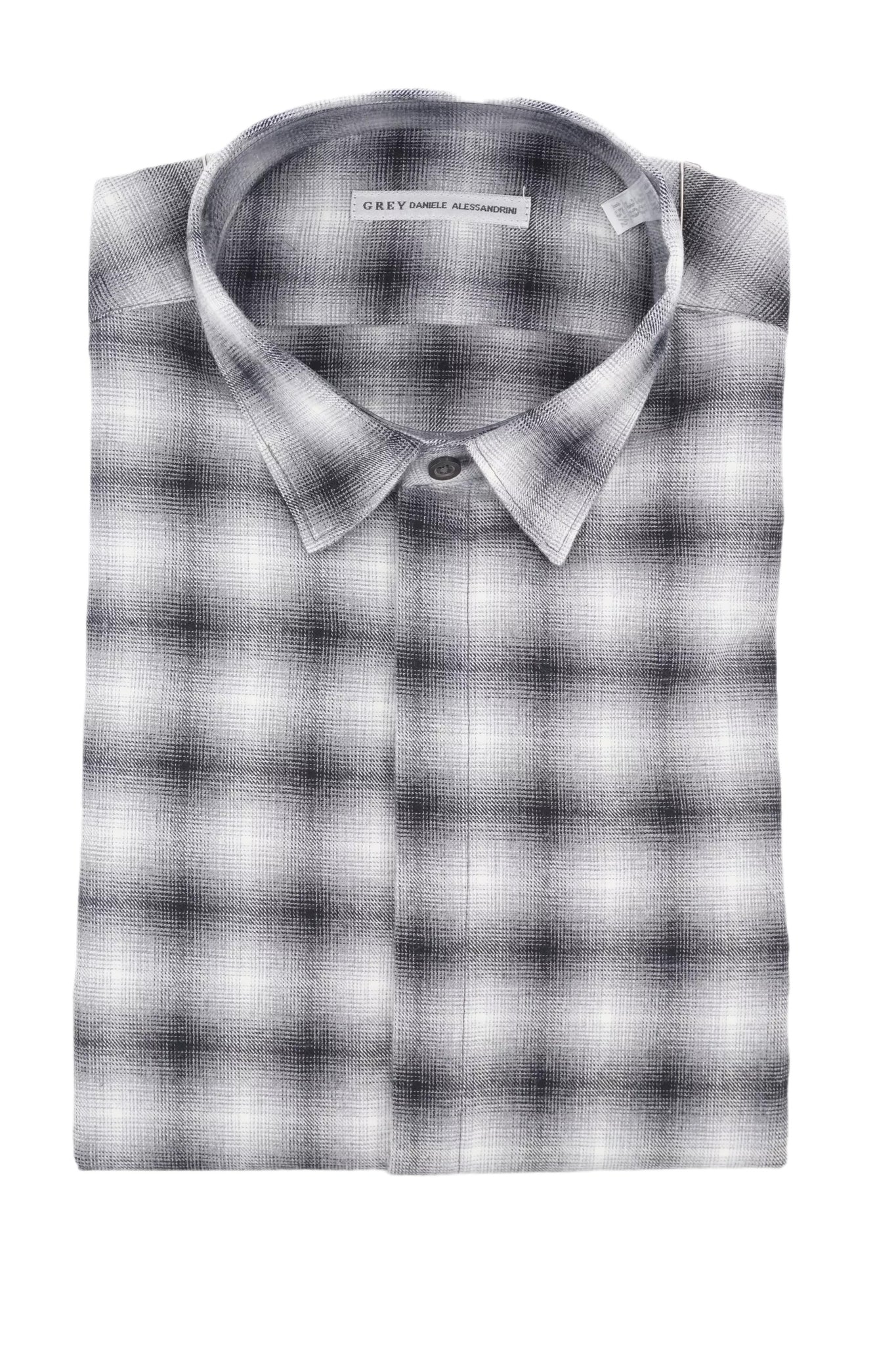 Camicia con Fantasia Daniele Alessandrini / Grigio - Ideal Moda