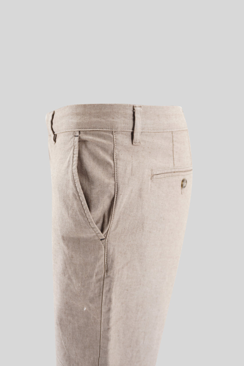 Pantaloncino in Cotone / Beige - Ideal Moda