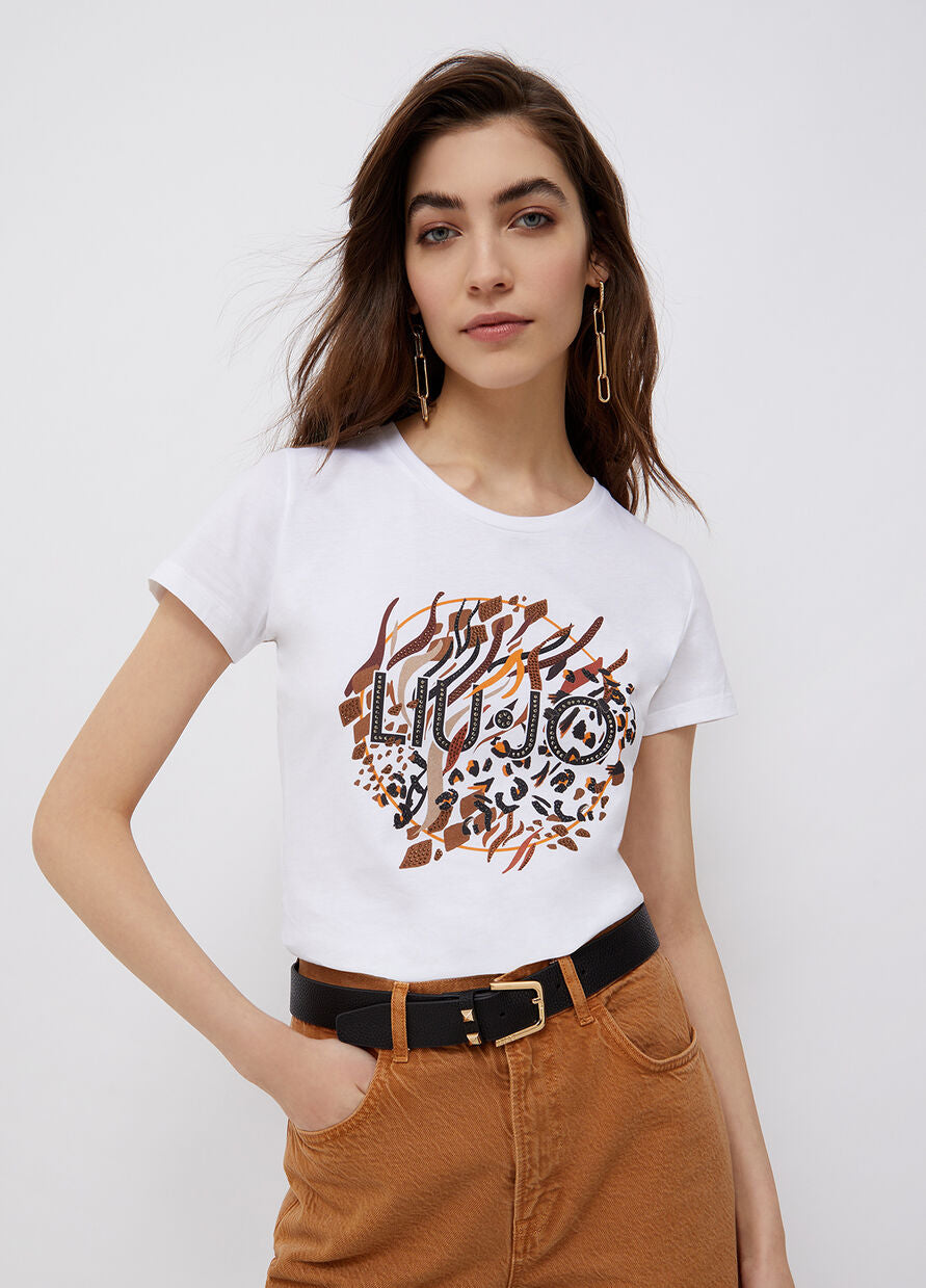T-Shirt Liu Jo / Bianco - Ideal Moda