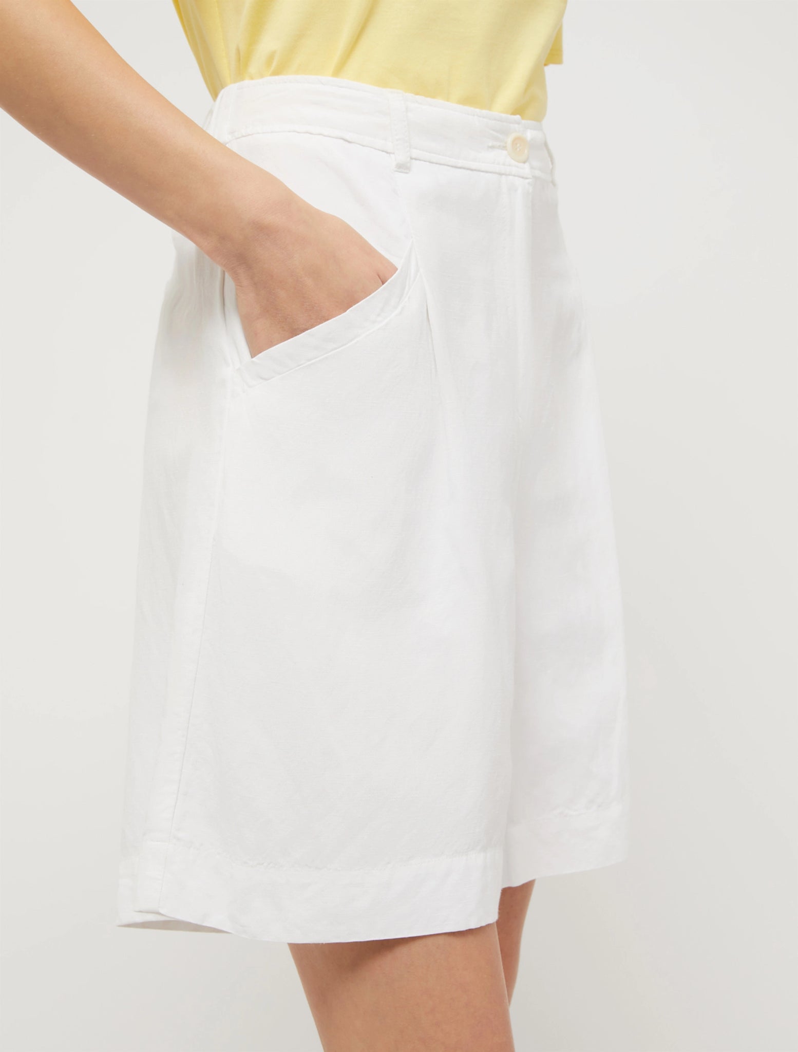 Shorts Regular Fit PennyBlack / Bianco - Ideal Moda