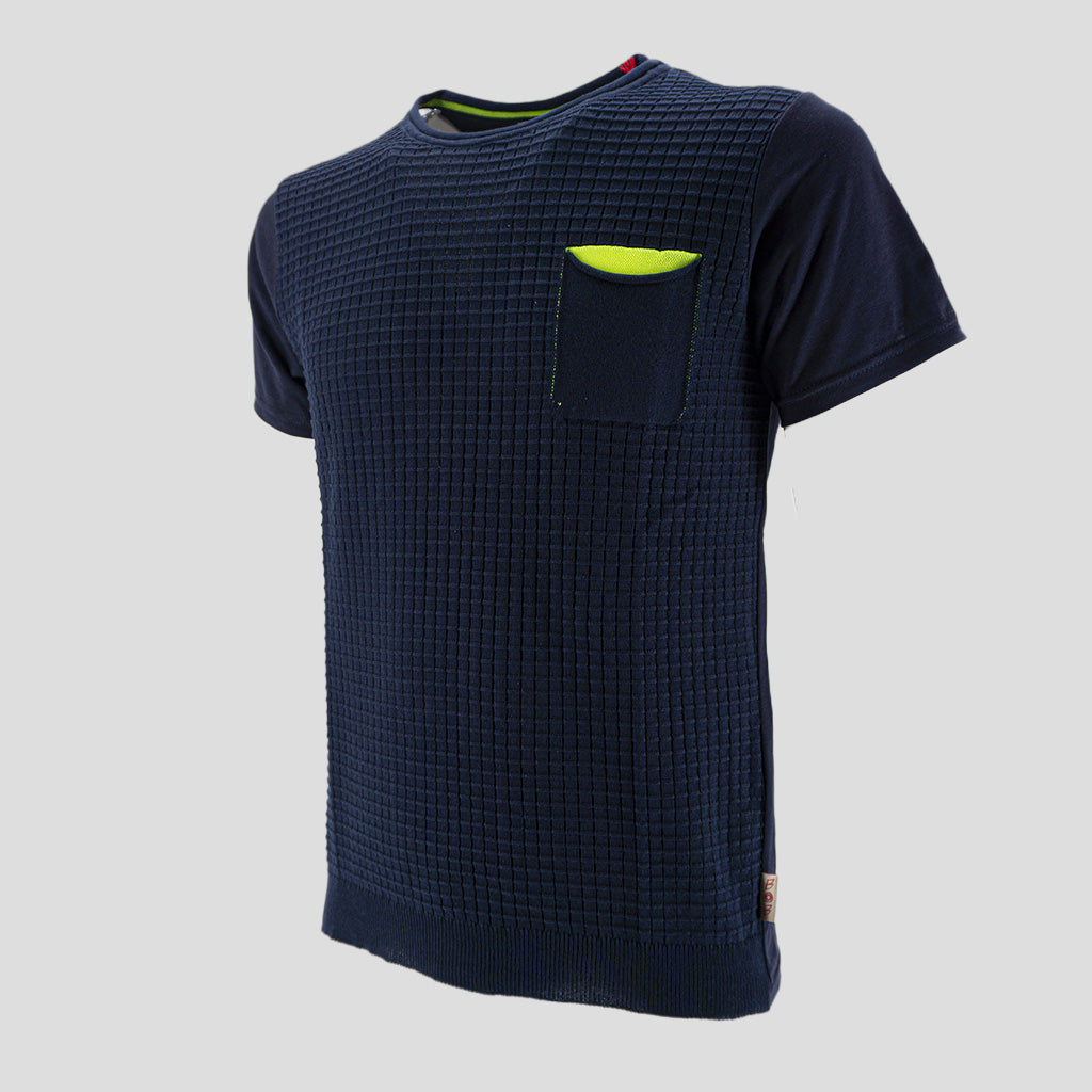 T-Shirt Doppio Tessuto / Fantasia - Ideal Moda