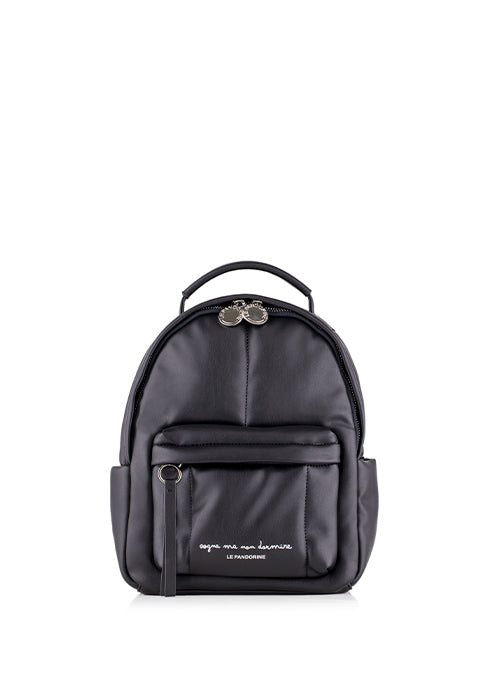 Zaino con Logo Le Pandorine / Nero - Ideal Moda
