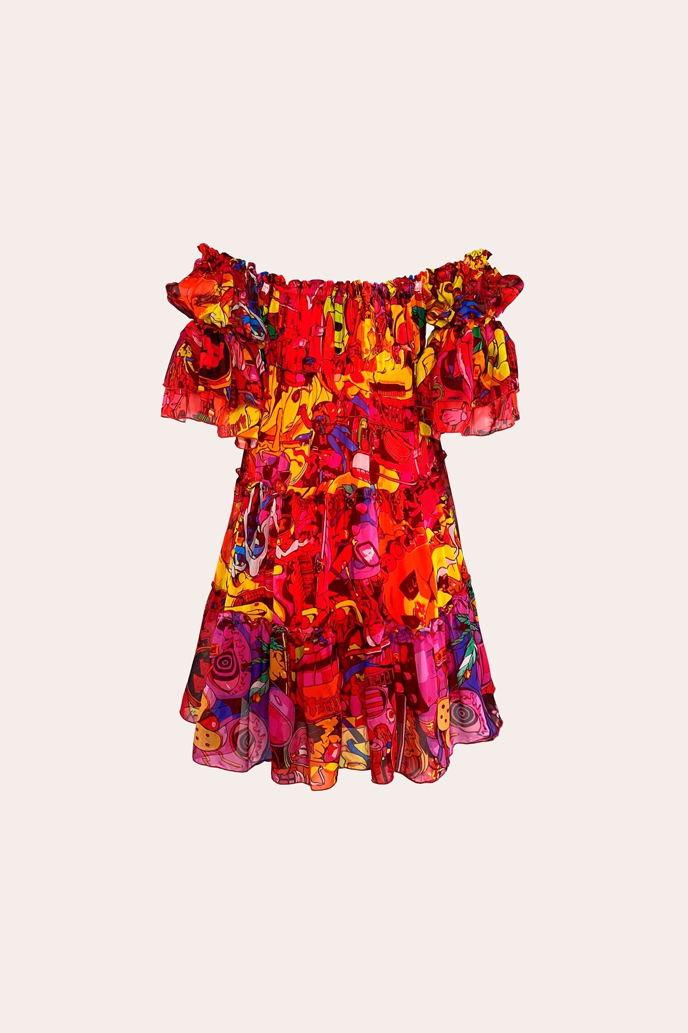 Abito Aniye By a Fantasia / Rosso - Ideal Moda
