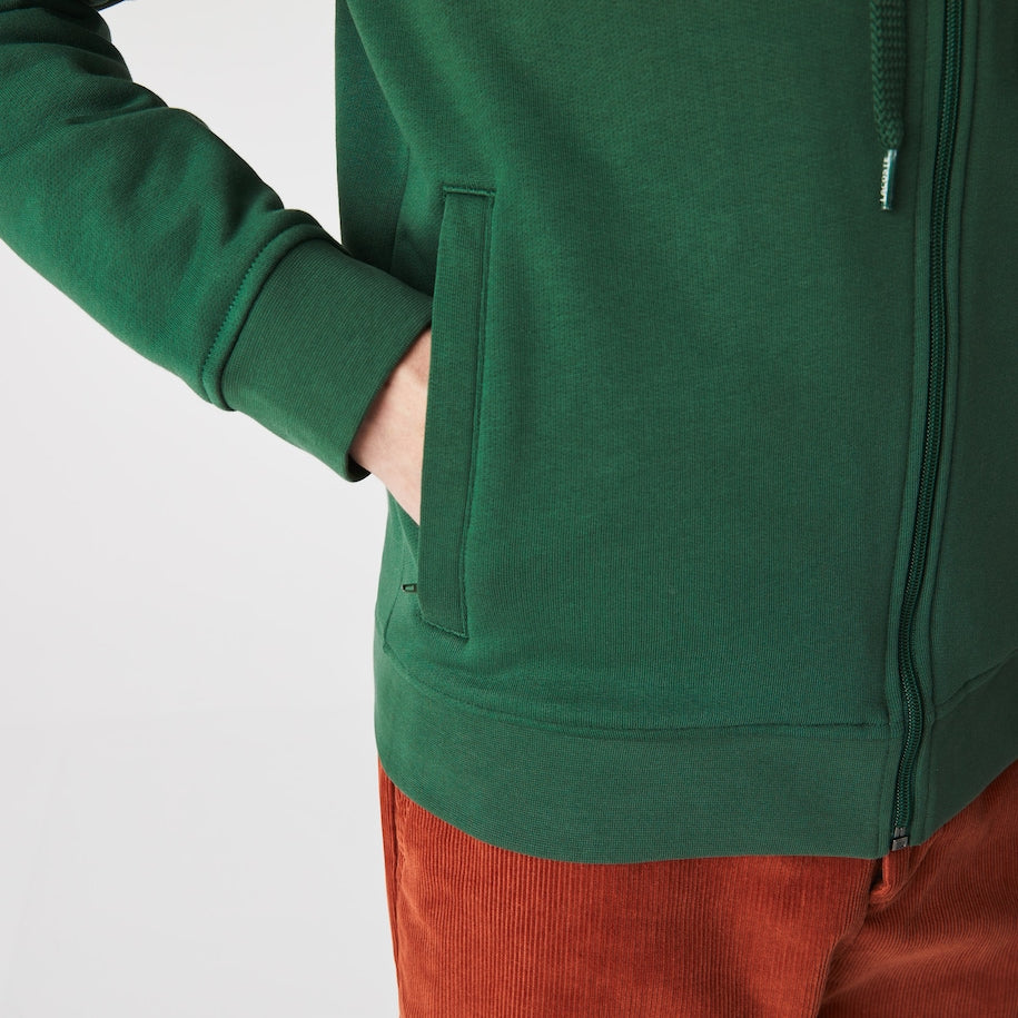 Felpa Lacoste Fullzip / Verde - Ideal Moda