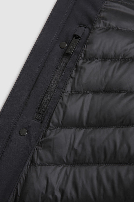 Giacca Woolrich in soft shell / Nero - Ideal Moda