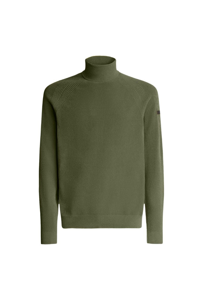 Maglia a Collo Alto RRD / Verde - Ideal Moda