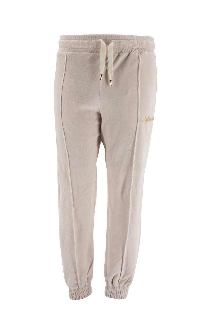 Pantalone 4Giveness in Tuta / Bianco - Ideal Moda
