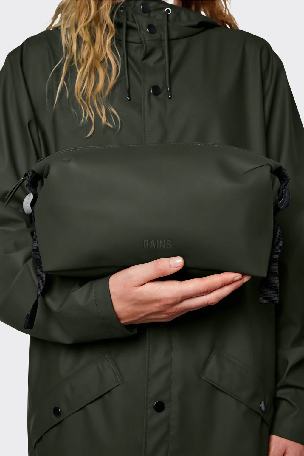 Borsa Weekend Wash Rains / Verde - Ideal Moda