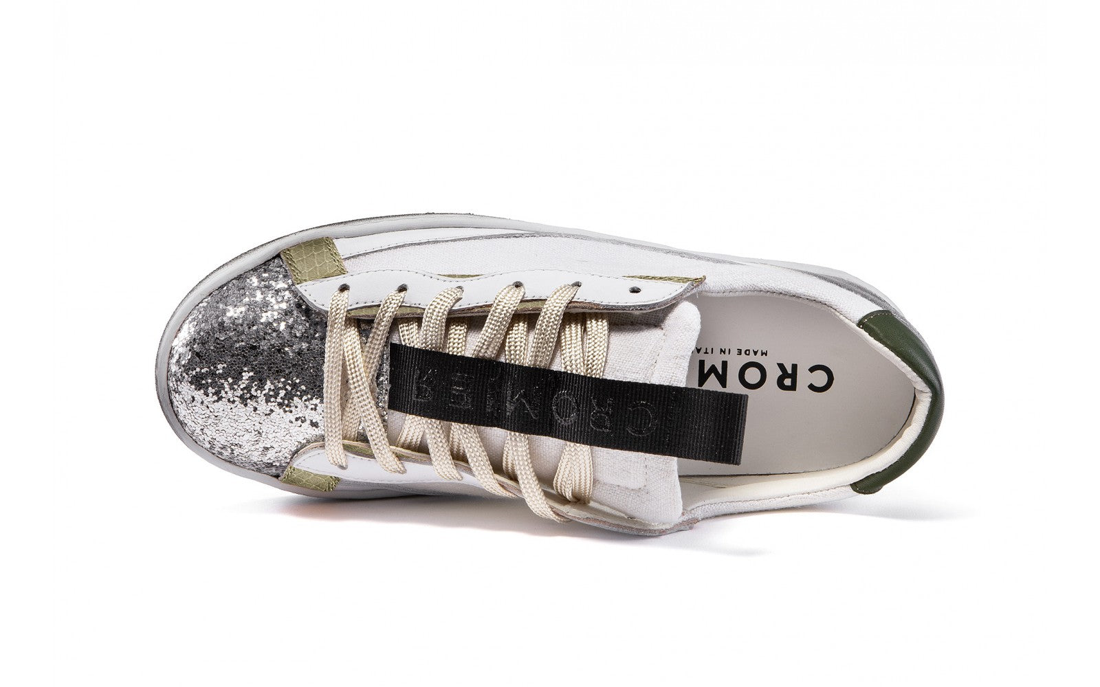 ALPHA Silver Linen / Bianco - Ideal Moda