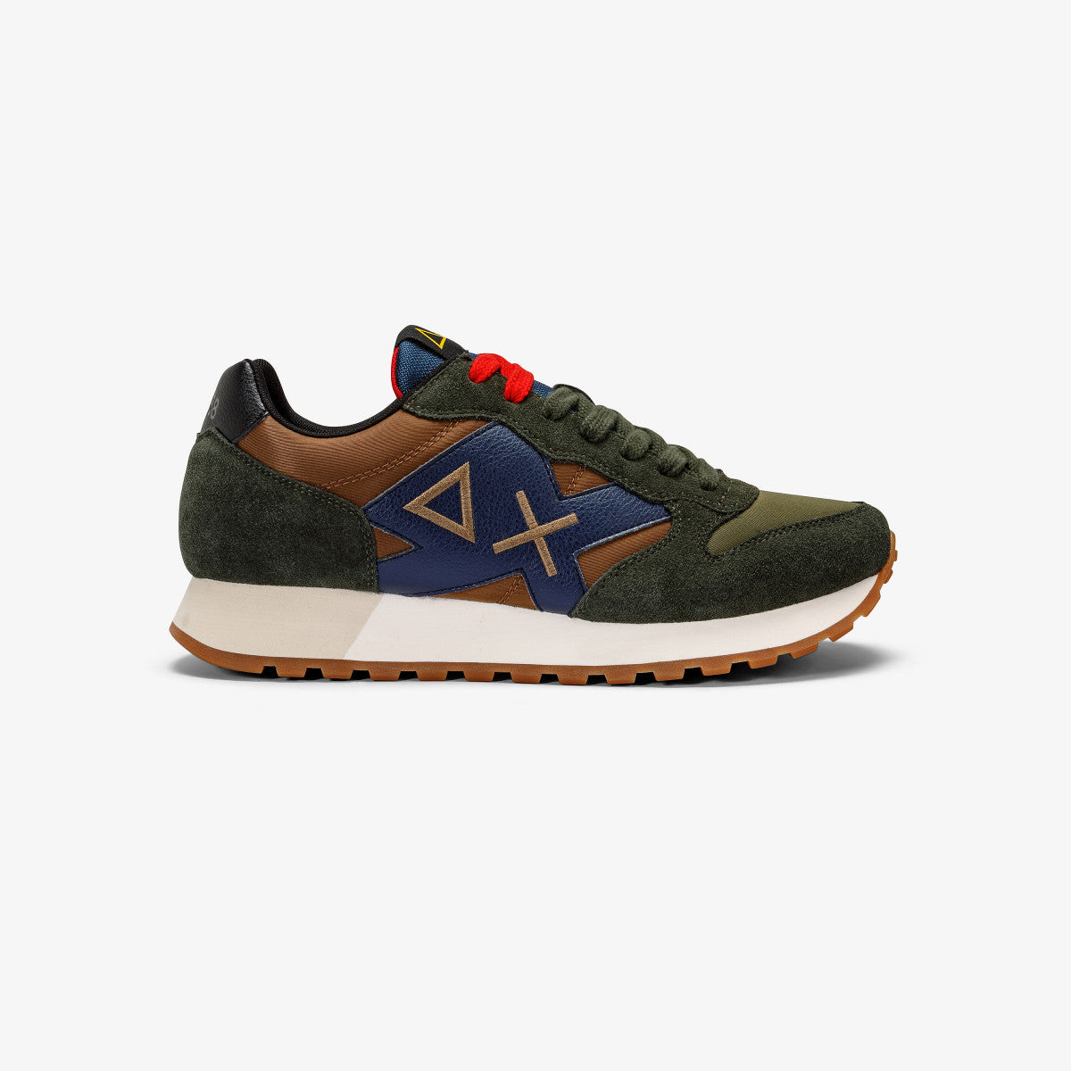Sneaker Jaki Bicolor Sun 68 / Verde - Ideal Moda