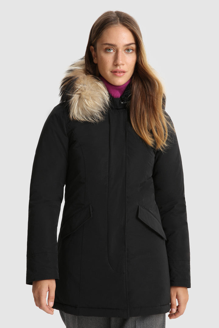 Giubbino Woolrich Luxury Arctic Parka / Nero - Ideal Moda