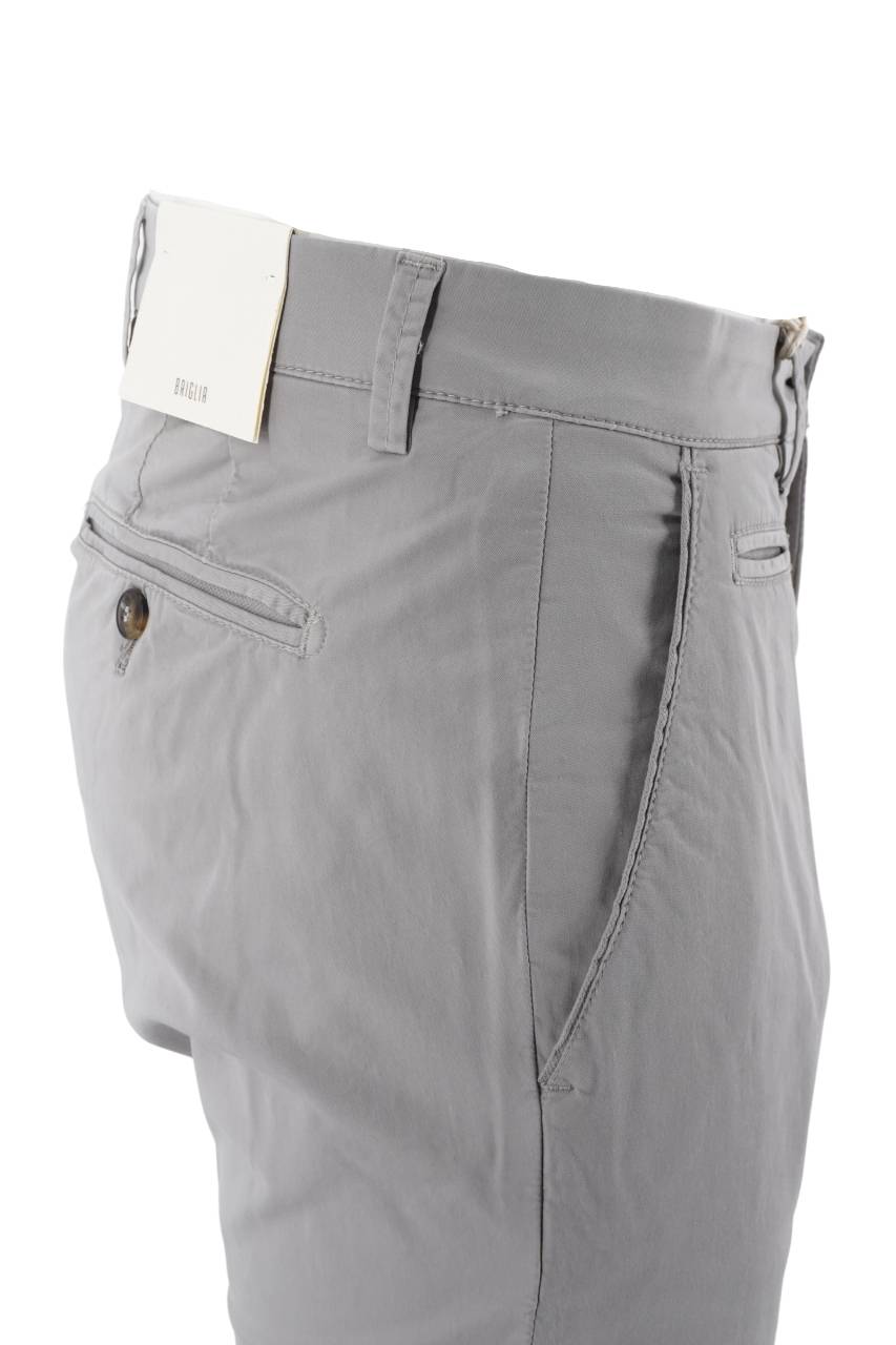 Pantalone Briglia Slim Fit / Grigio - Ideal Moda