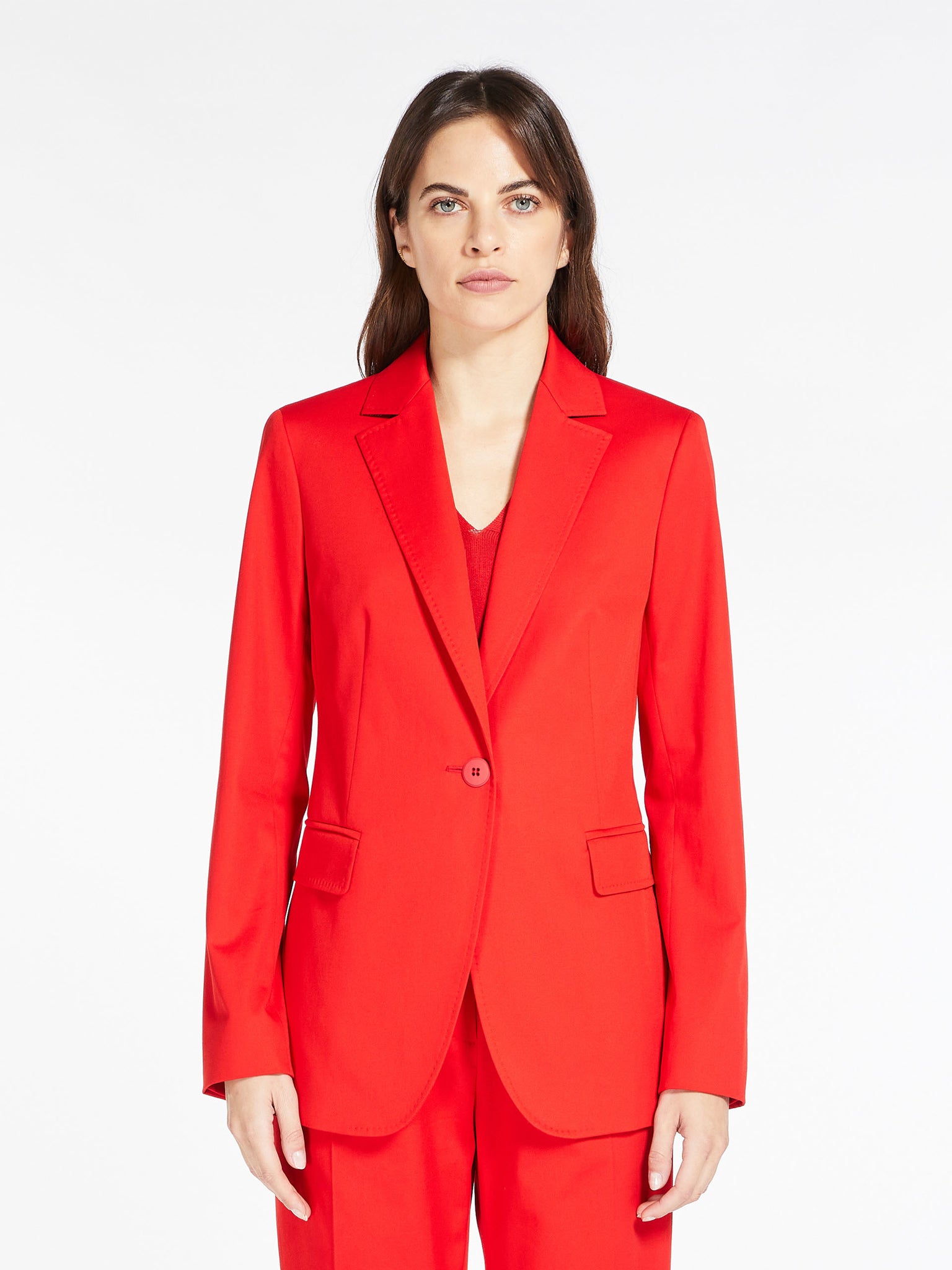 Blazer Slim Fit Max Mara / Rosso - Ideal Moda